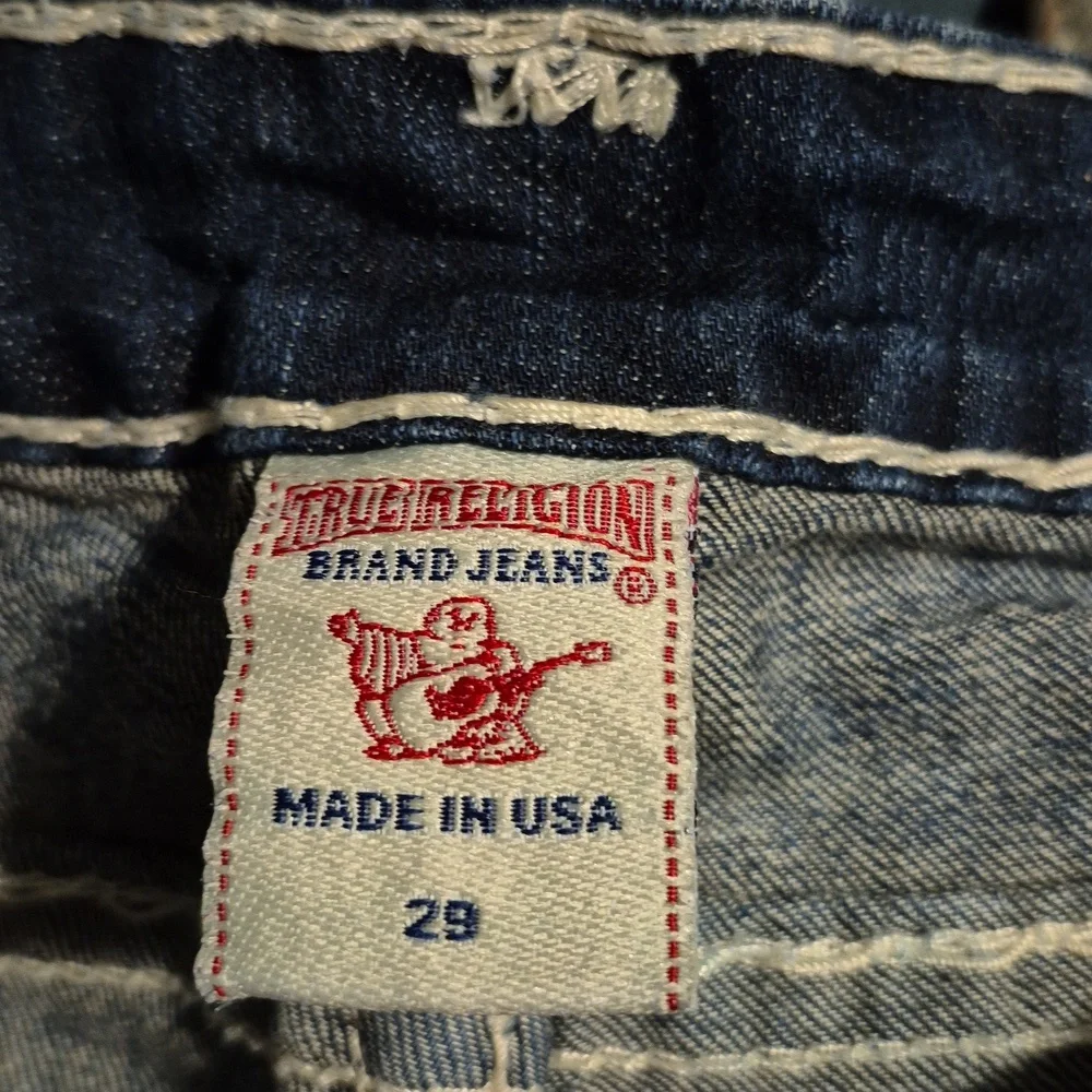 True Religion Dark Blue  Becky Super T  Jeans Sz.29 - Picture 7 of 8